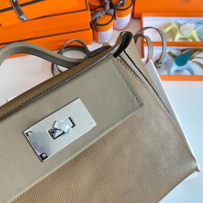 wholesale quality hermes 24/24  mini 21 evercolor etoupe phw